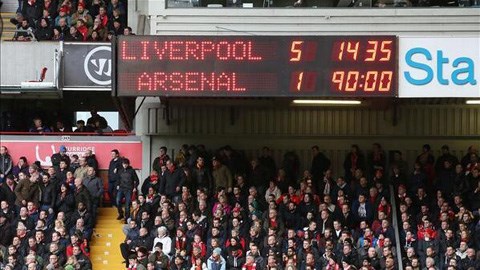 Fan Arsenal đâm chết fan Liverpool sau trận thua 1-5!