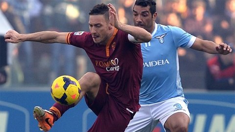 Lazio 0-0 Roma: Căng tới mức đóng băng!