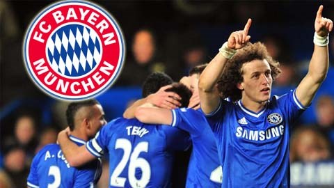 Bayern tranh giành David Luiz với Barca