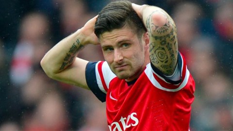 Giroud thừa nhận 