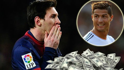Tin giờ chót ngày 18/2: Messi sẽ nhận lương cao hơn Ronaldo trước World Cup 2014 Tin giờ chót ngày 18/2: Messi sẽ nhận lương cao hơn Ronaldo trước World Cup 2014