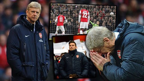 Wenger phải trả giá vì sai lầm chiến thuật