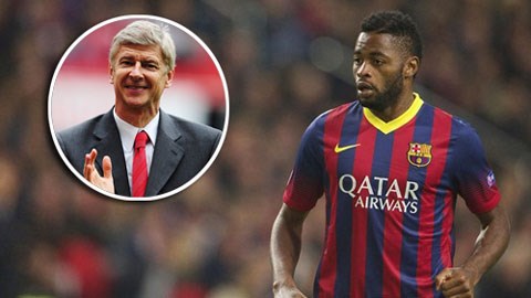 Barca: Alex Song trở lại Premier League Hè này