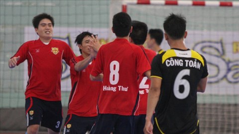 Giải futsal toàn quốc 2014: Ứng cử viên đại thắng