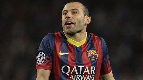 Phát hiện: Mascherano chưa từng ghi bàn cho Barca