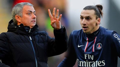 Mourinho ca ngợi Ibra trước trận