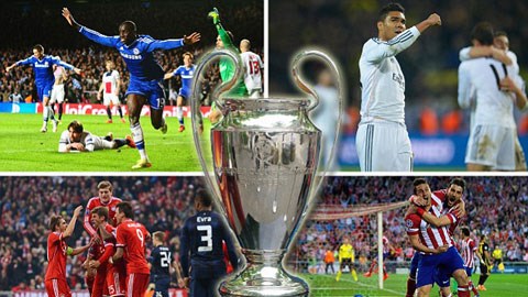 Điểm mặt 4 anh tài ở bán kết Champions League 2013/14