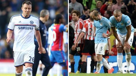 Man City và Chelsea ôm hận vì mắc chung bệnh