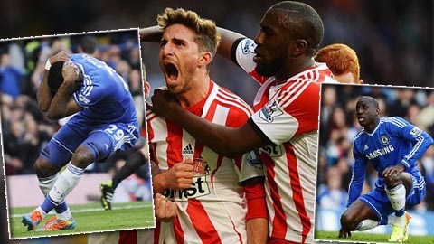 Chelsea 1-2 Sunderland: Chelsea ôm hận bởi 