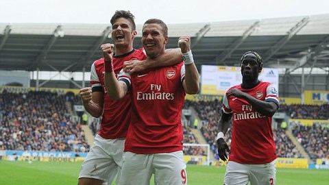 Hull City 0-3 Arsenal: Pháo nổ tưng bừng