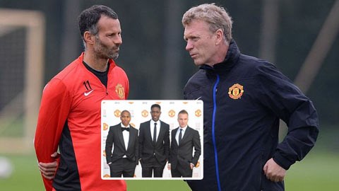 Tiết lộ: Giggs thách thức Moyes, bảo kê cho đàn em 