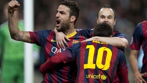 Barca mùa 2014/15 sẽ chỉ là 