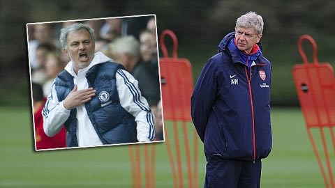 Wenger sẽ không bao giờ “chặn xe bus” như Mourinho