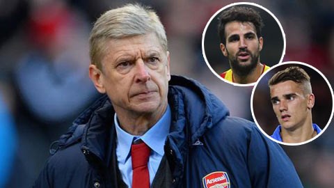 Arsenal chi hơn 50 triệu bảng vì Fabregas và Griezmann