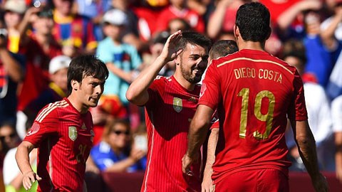ĐT Tây Ban Nha: David Villa làm lu mờ Diego Costa