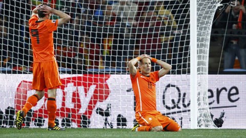 ĐT Hà Lan: Robben - Van Persie khó là cặp bài trùng!