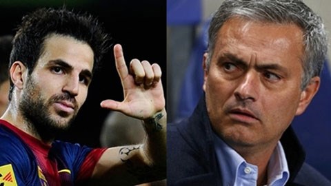 Fabregas từng bắt Mourinho 