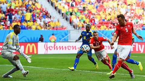 Thụy Sỹ 2-1 Ecuador: Lịch sử sang trang