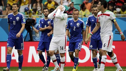 Bosnia 3-1 Iran: Gỡ gạc danh dự