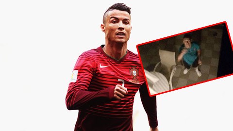 Qua mặt an ninh khách sạn, fan nhí đột nhập phòng ngủ của Ronaldo