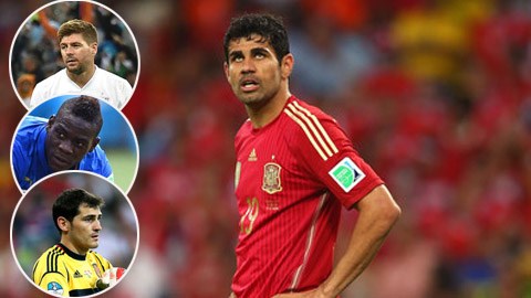 5 ngôi sao gây thất vọng nhất World Cup 5 ngôi sao gây thất vọng nhất World Cup