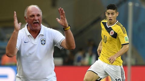 ĐT Brazil: Làm sao ngăn cản James Rodriguez? ĐT Brazil: Làm sao ngăn cản James Rodriguez?