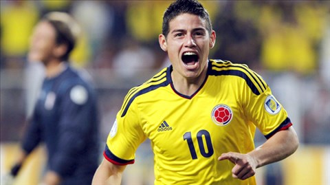 Cuộc đua Vua phá lưới: James Rodriguez vẫn chiếm ưu thế Cuộc đua Vua phá lưới: James Rodriguez vẫn chiếm ưu thế