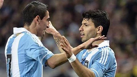 Argentina đón Aguero trở lại Argentina đón Aguero trở lại