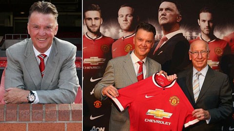 M.U chú ý, Van Gaal thường khởi đầu chậm chạp ở những đội bóng mới