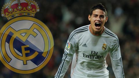 Real giữ áo số 10, phòng 110 cho James Rodriguez Real giữ áo số 10, phòng 110 cho James Rodriguez
