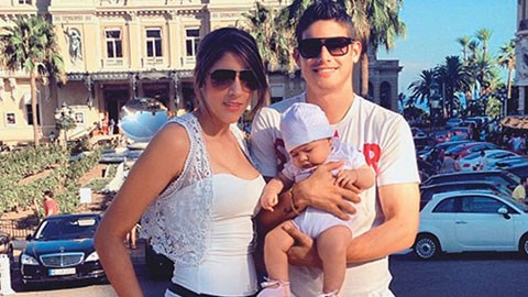 Bí mật thành công của James Rodriguez: Của chồng, công vợ Bí mật thành công của James Rodriguez: Của chồng, công vợ
