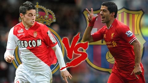 James vs Suarez: Hợp đồng nào 