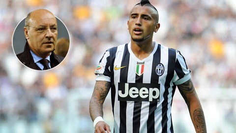 Vidal không đi, Juvetus thừa cơ nói cứng