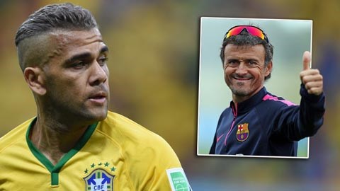 Tương lai của Dani Alves không còn là Barcelona