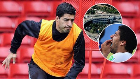 Luis Suarez đang bí mật 