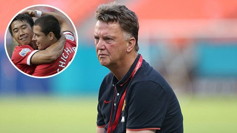 Sau trận gặp Liverpool, Van Gaal bắt đầu 