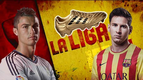 10 ƯCV danh hiệu vua phá lưới La Liga 2014/15