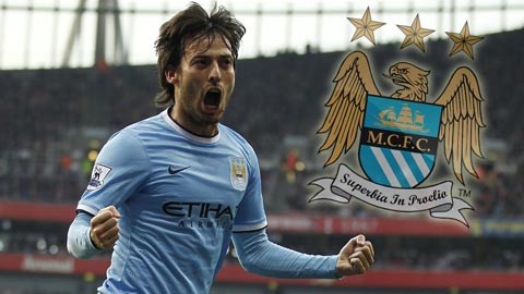 David Silva kí hợp đồng 5 năm với Man City