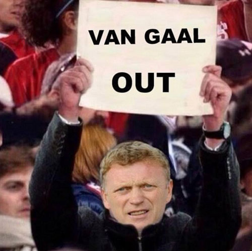 Van Gaal bỗng dưng 