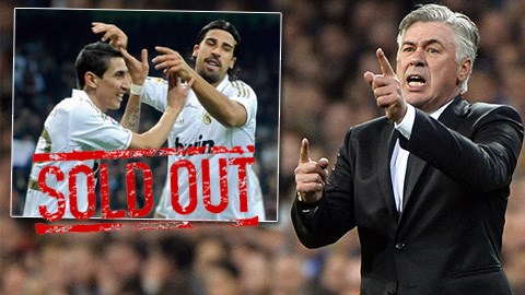 Ancelotti xác nhận Di Maria và Khedira sẽ ra đi