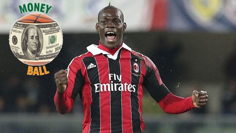 Balotelli chỉ cần ghi 7 bàn/mùa là 