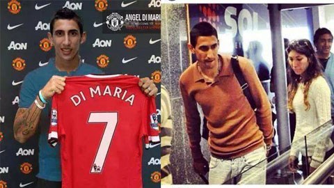 Di Maria có mặt tại Manchester