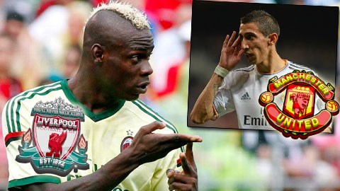 Những uẩn khúc đằng sau 2 thương vụ Di Maria và Balotelli