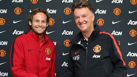 Van Gaal và Daley Blind được vinh danh ở Hà Lan