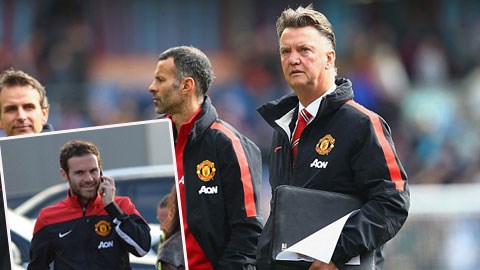 HLV Van Gaal thu di động của cầu thủ M.U trước mỗi trận đấu