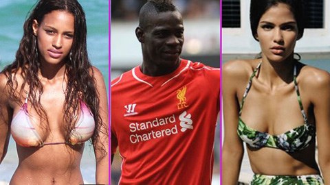 Vừa trở lại Anh, Balotelli đã bỏ vợ chưa cưới vì bóng hồng 9x