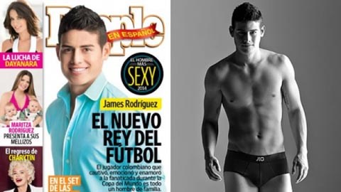 James Rodriguez quyến rũ nhất năm 2014 James Rodriguez quyến rũ nhất năm 2014