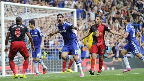 Chelsea 4- 2 Swansea: Màn tăng tốc kinh hoàng