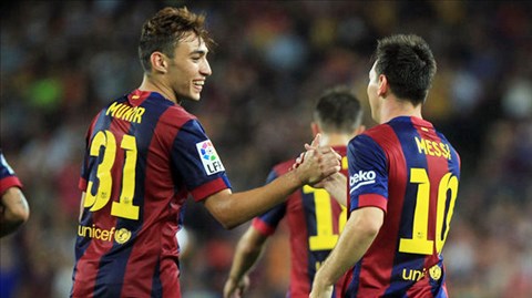 Barca sẽ “trói” Munir vào đầu năm 2015