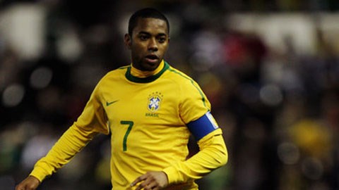 Robinho được gọi trở lại ĐT Brazil